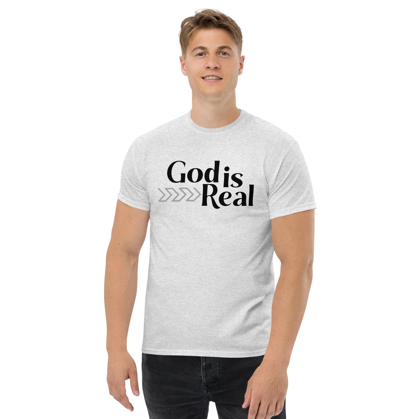 God Is Real Men's classic tee