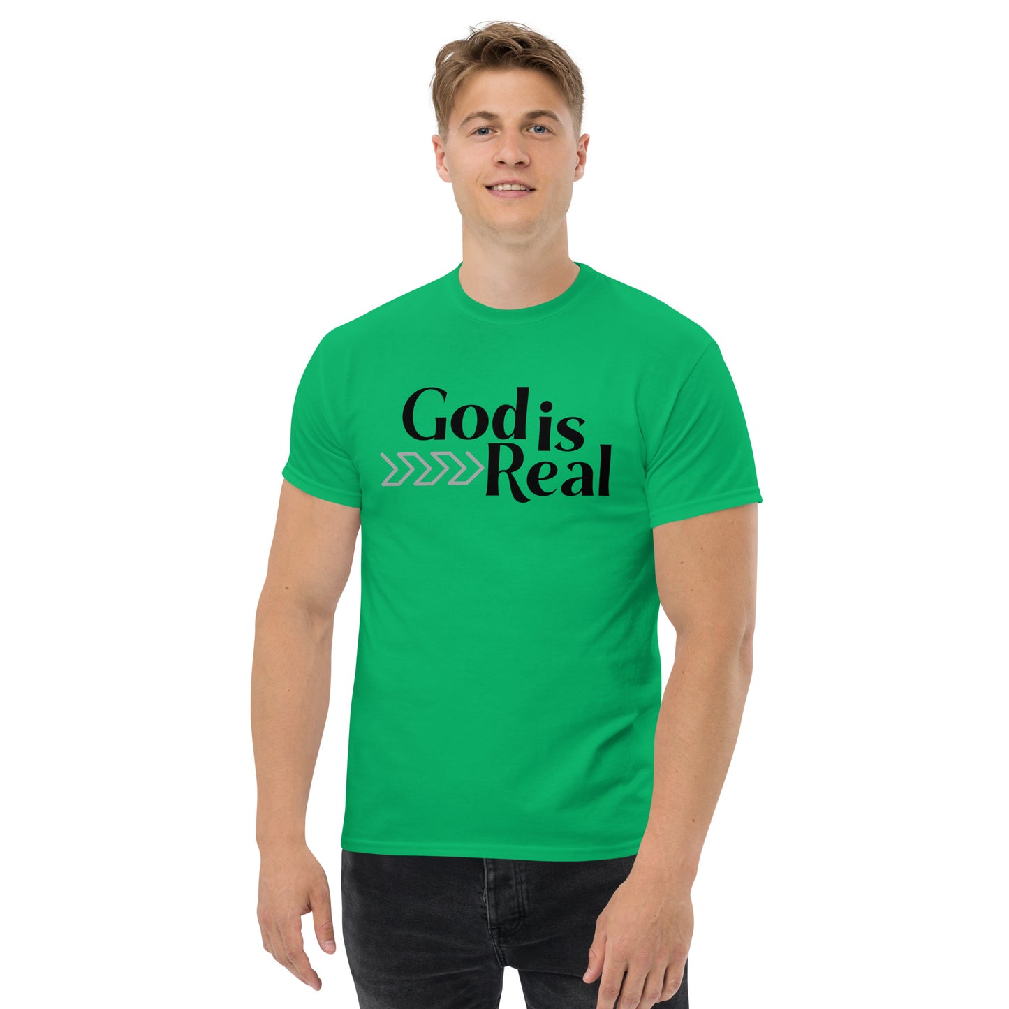 God Is Real Men's classic tee