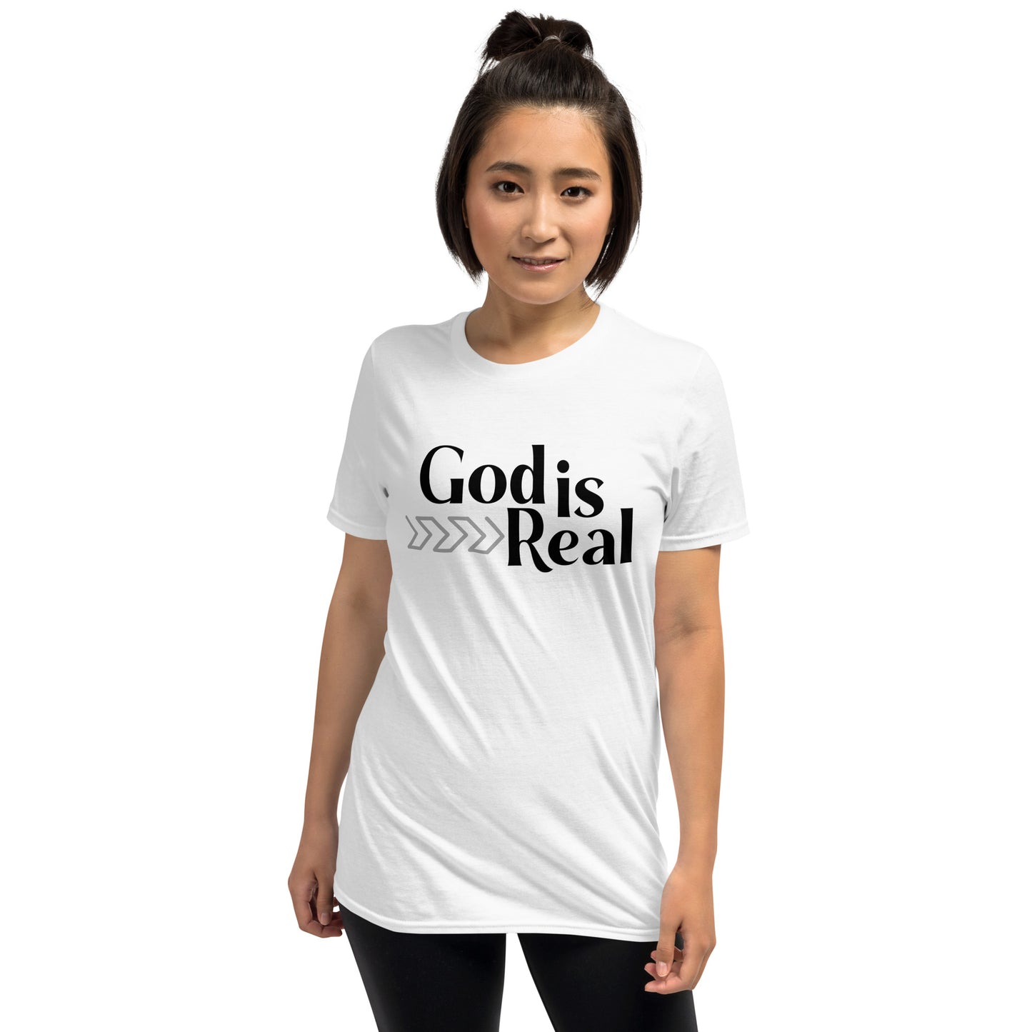 God Is Real Unisex Softstyle T-Shirt