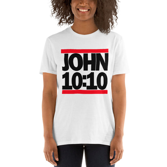 JOHN 10:10 Unisex Softstyle T-Shirt